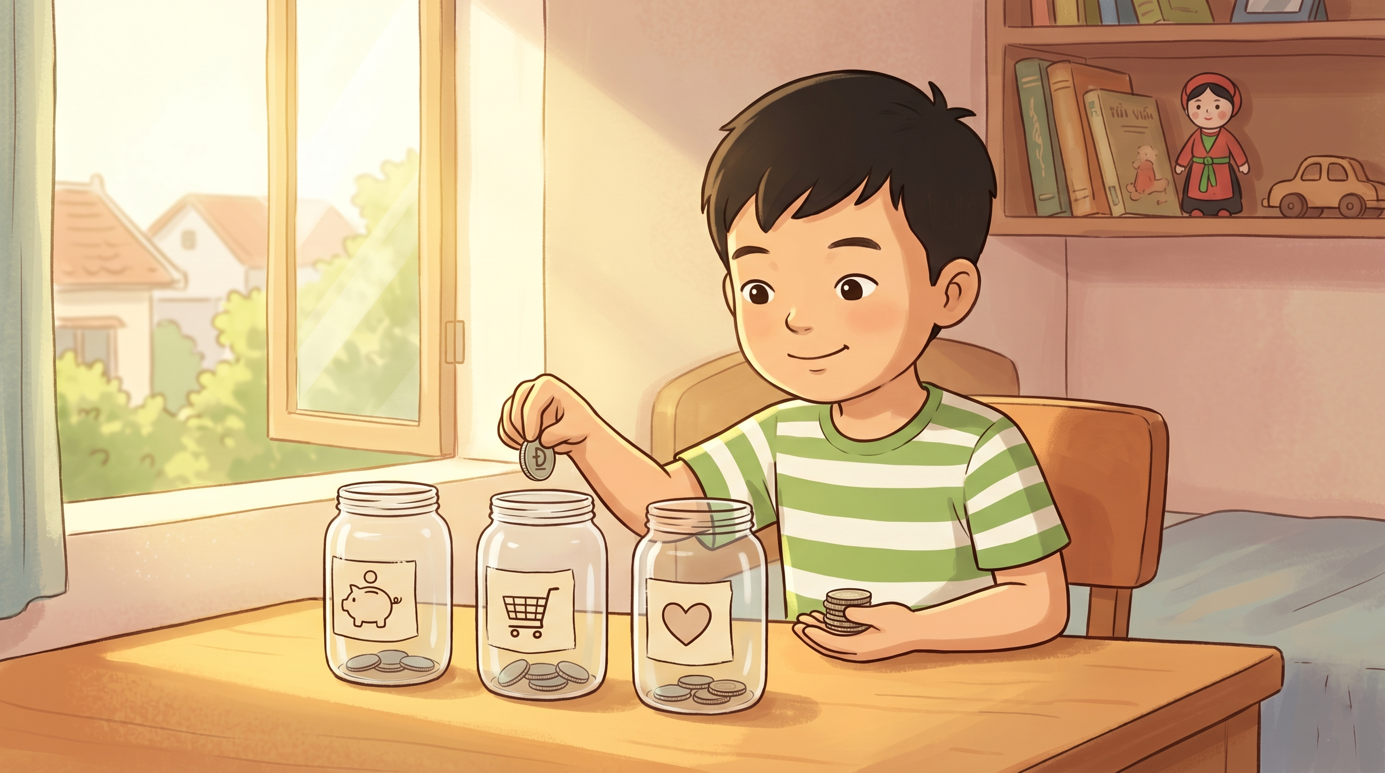 Bài học phân bổ ngân sách đầu đời