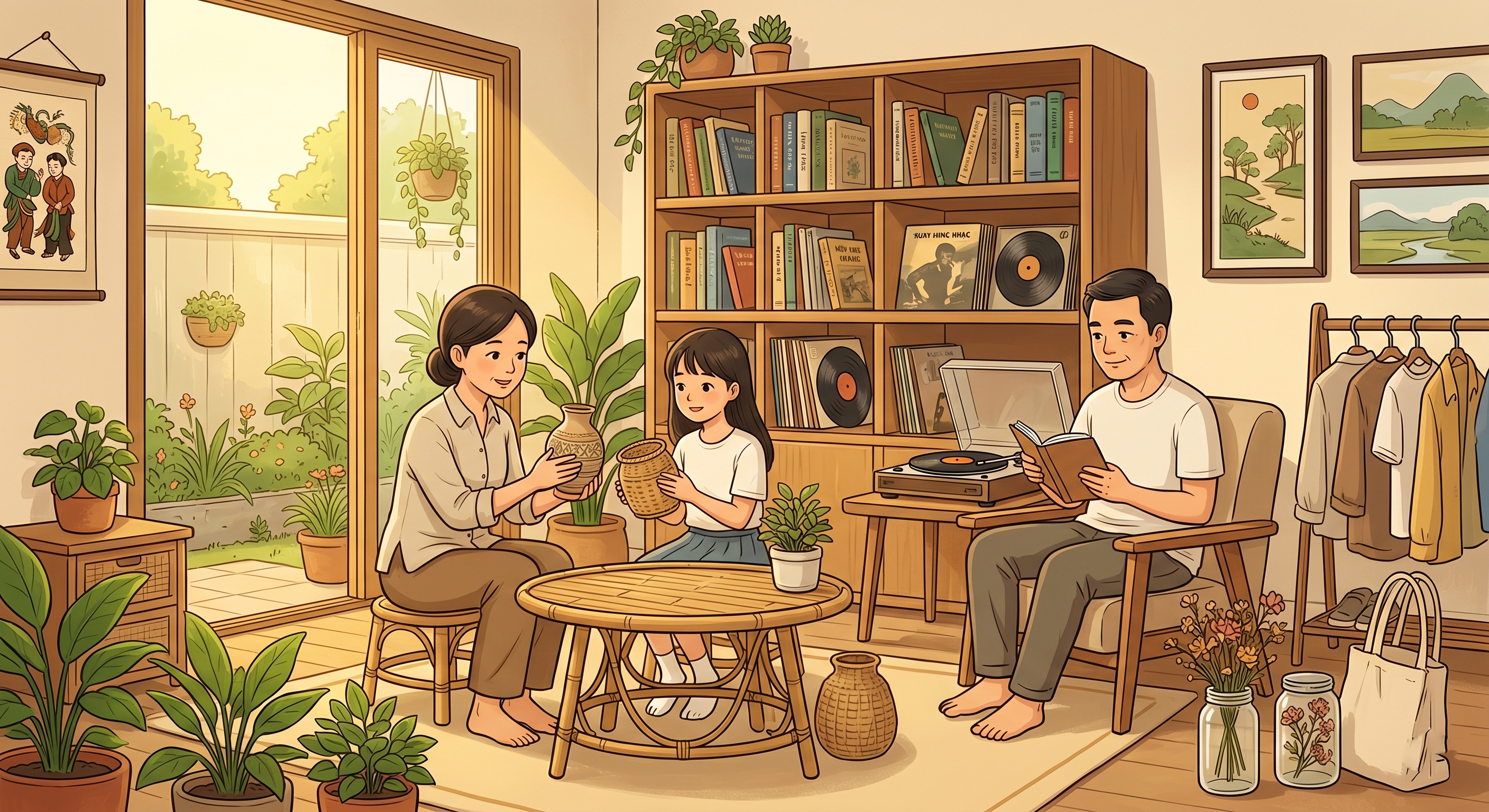 Kiến tạo không gian sống thẩm mỹ cùng gia đình