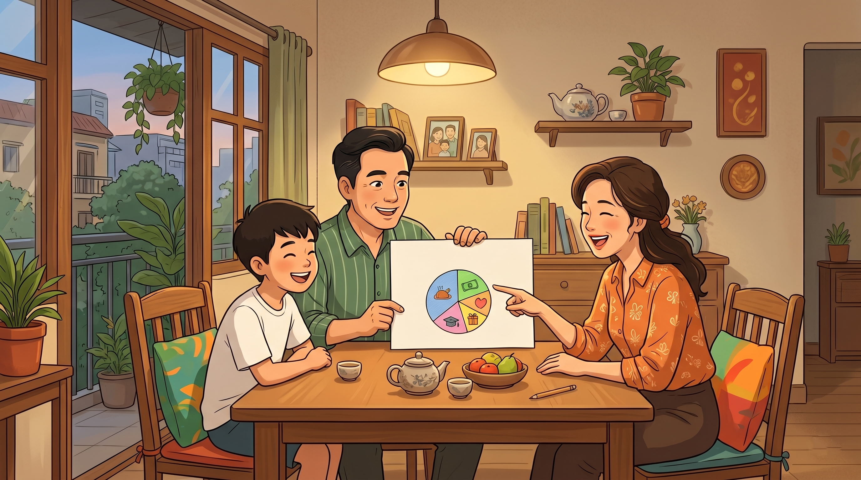Sự đồng hành của gia đình