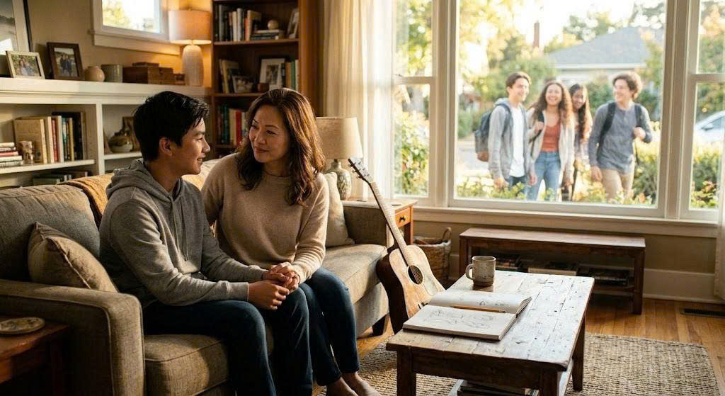 Gia đình là điểm tựa bình yên