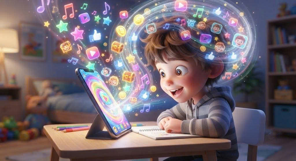 Khi màn hình trở thành dòng chảy của những phần thưởng kỹ thuật số