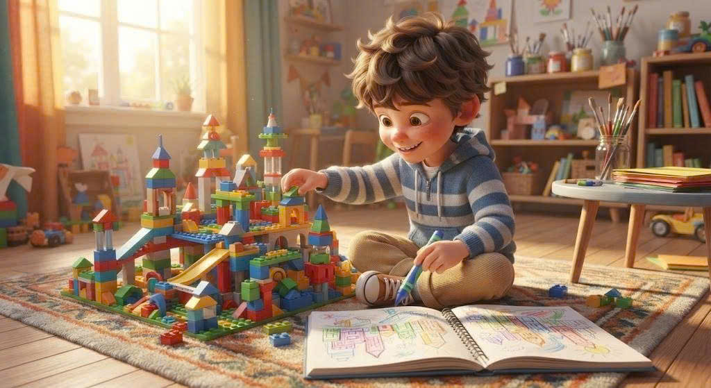 Tuổi thơ trọn vẹn cùng trí tưởng tượng